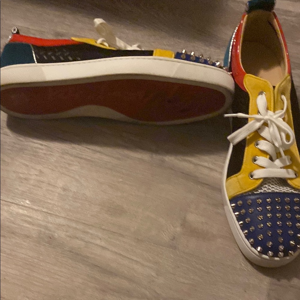 Colorful Studded Sneakers